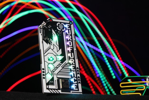 The Cyber LED Badge